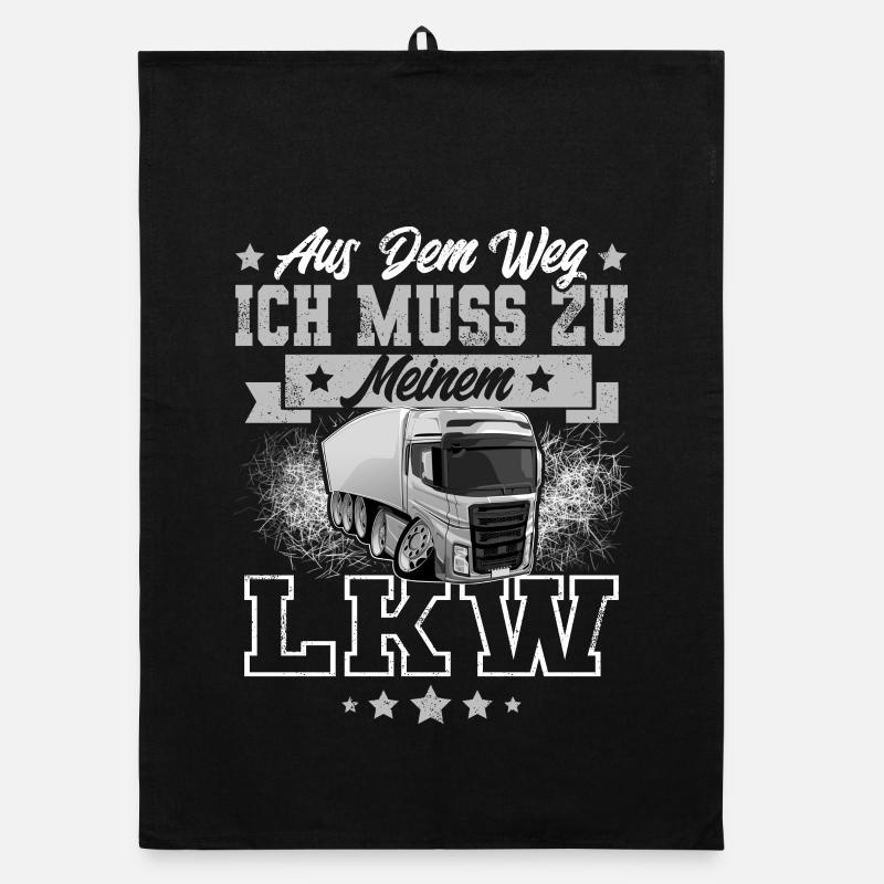 Lkw Fahrer Organic Geschirrtuch