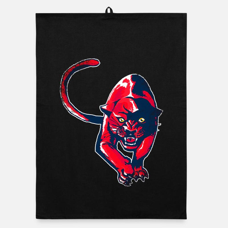Red Panther Organic dish towel