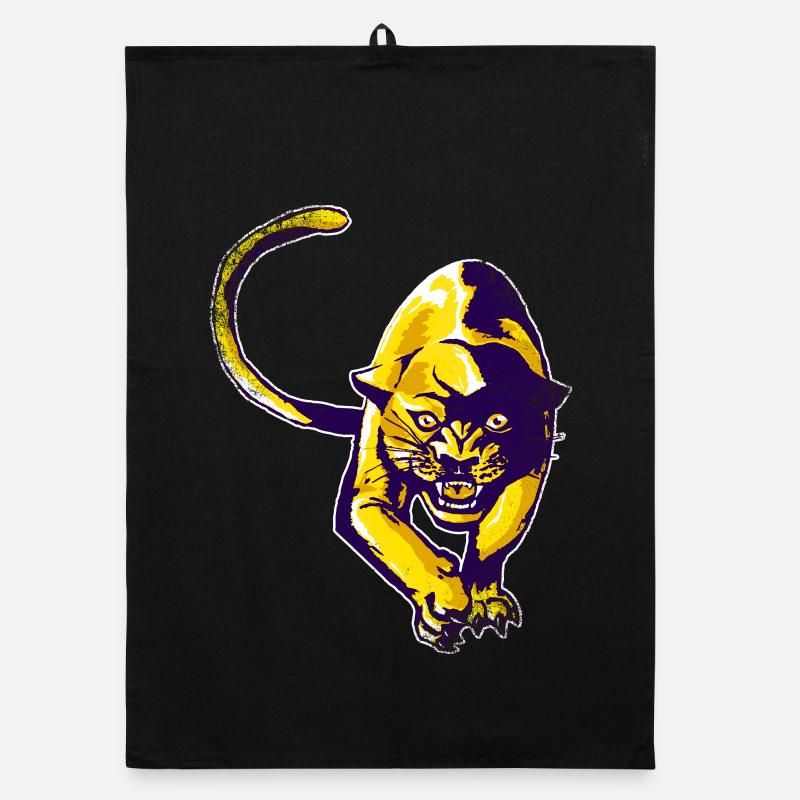 Golden Panther Organic dish towel