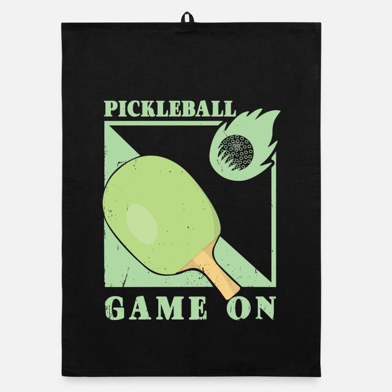 Pickleball Player Organic dish towel