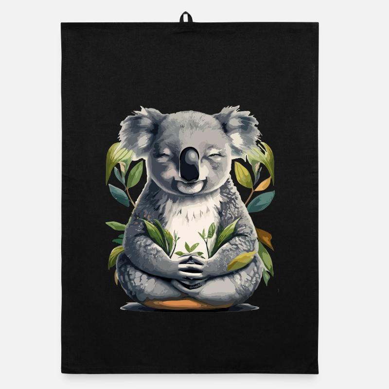 Méditation Koala Torchon bio