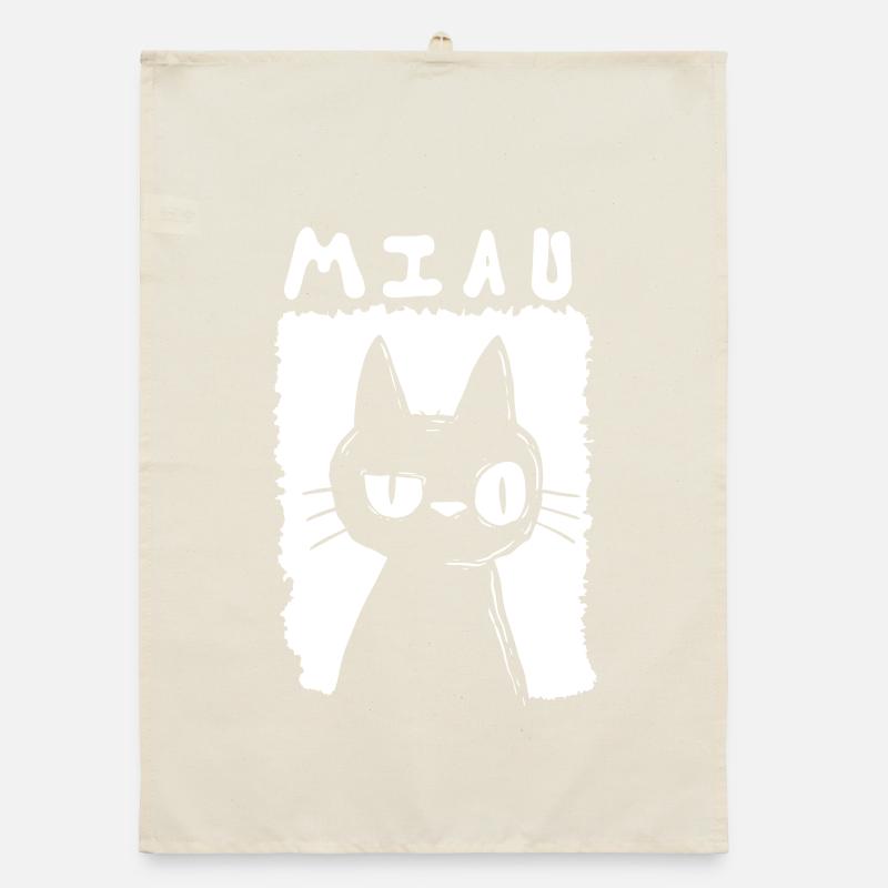 Meow Organic dish towel