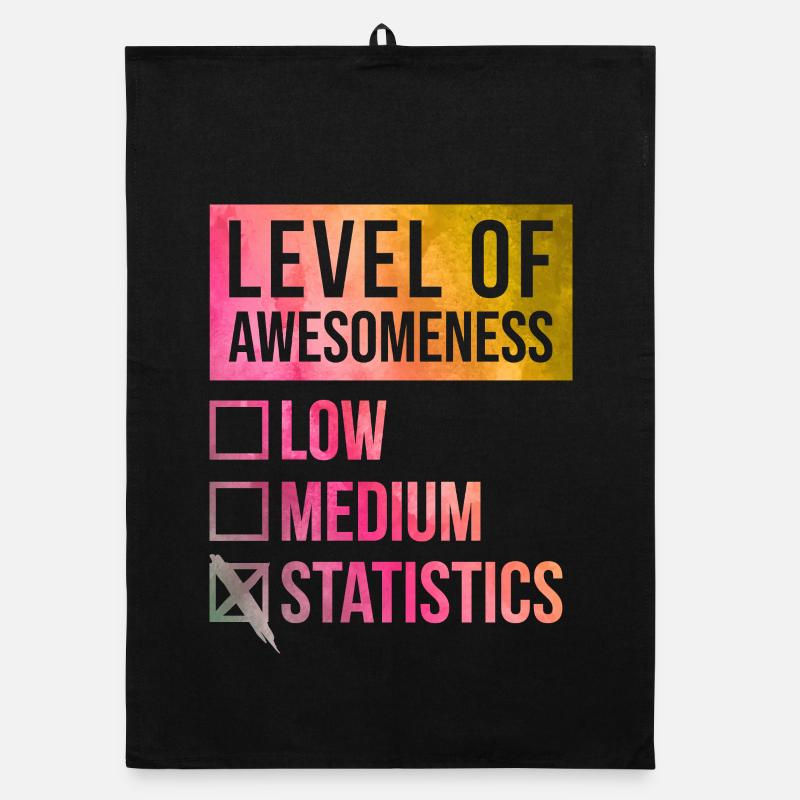 Statistik Organic Geschirrtuch