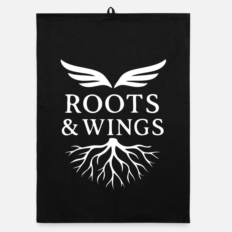 Roots & Wings - Freedom and Origin Organic dish towel