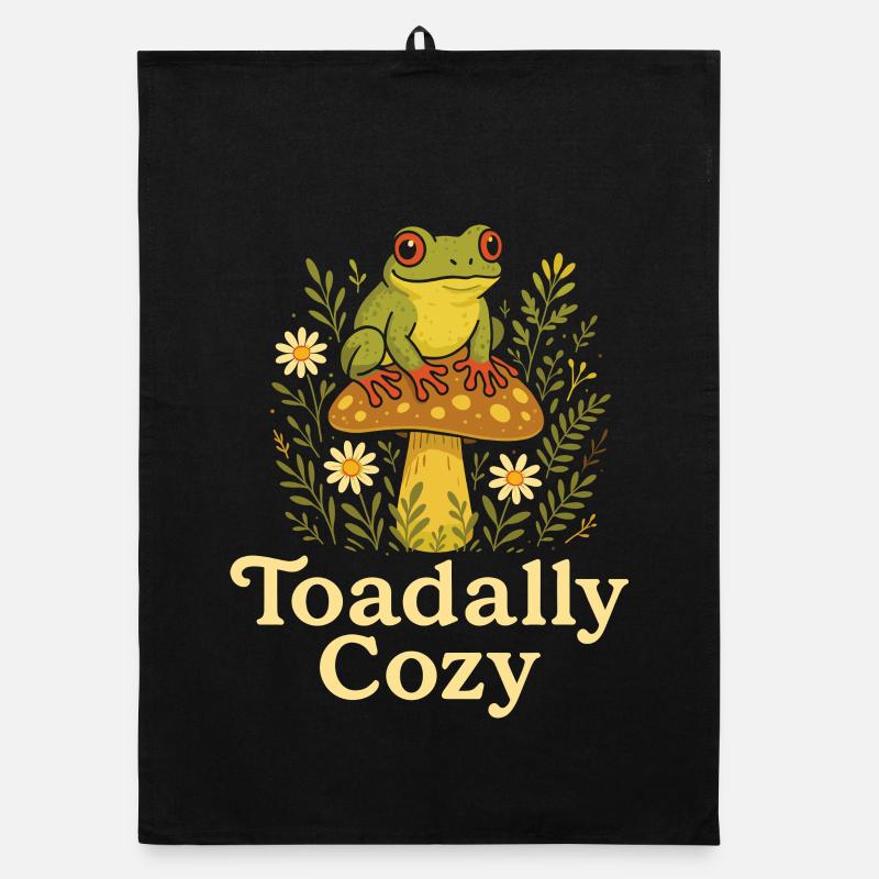 Rainette Humour Grenouille Arboricole Torchon bio