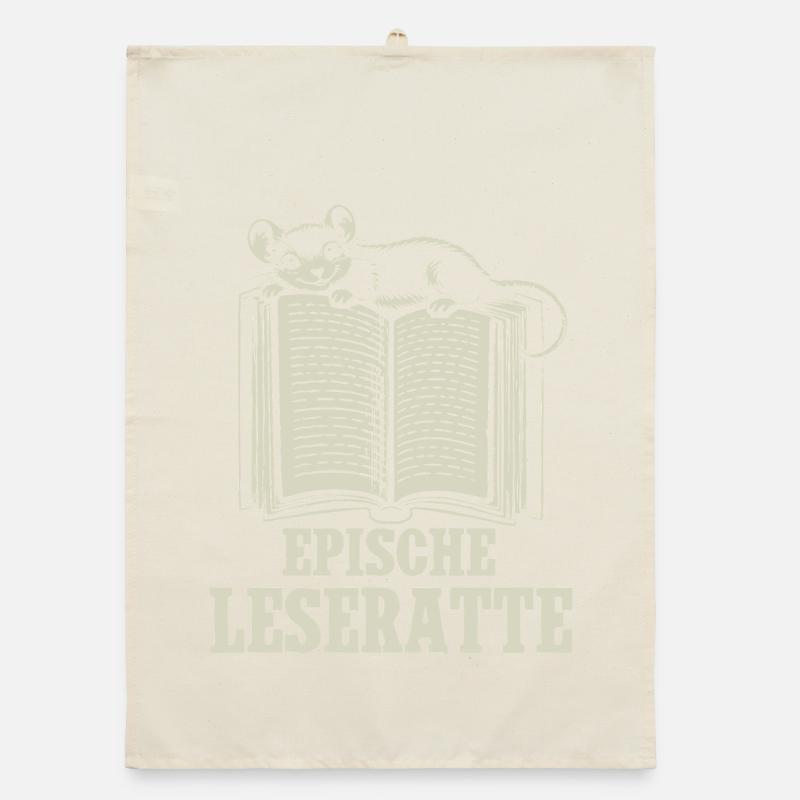 Epic Bookworm Organic dish towel