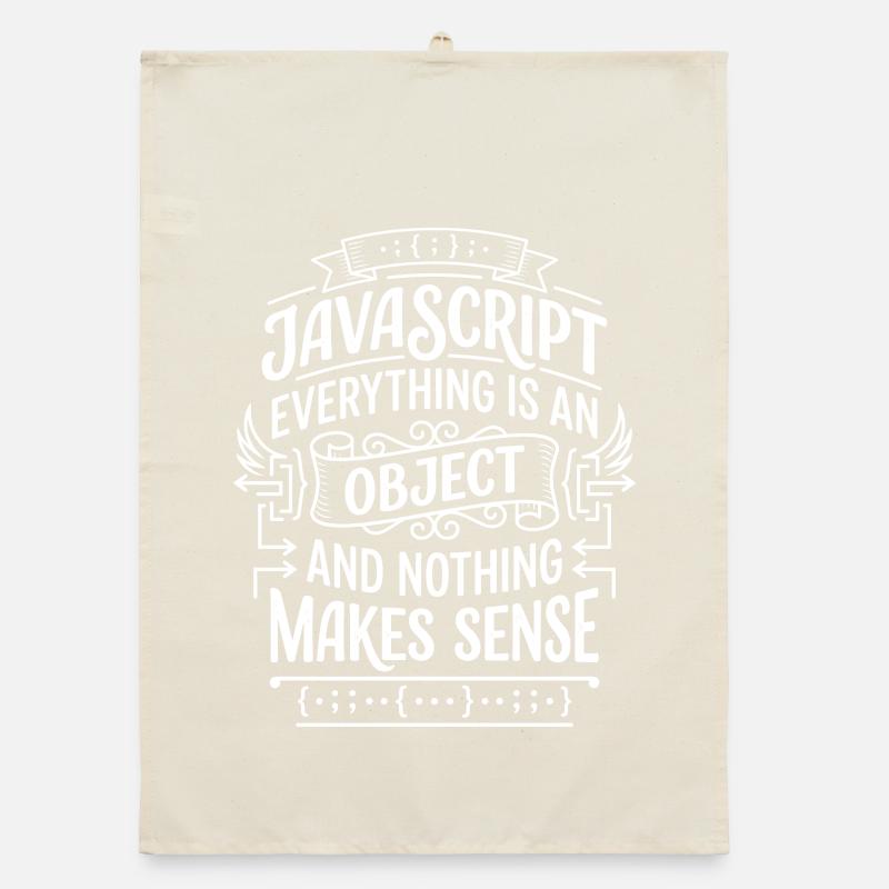 JavaScript: Alles ist ein Objekt Organic Geschirrtuch