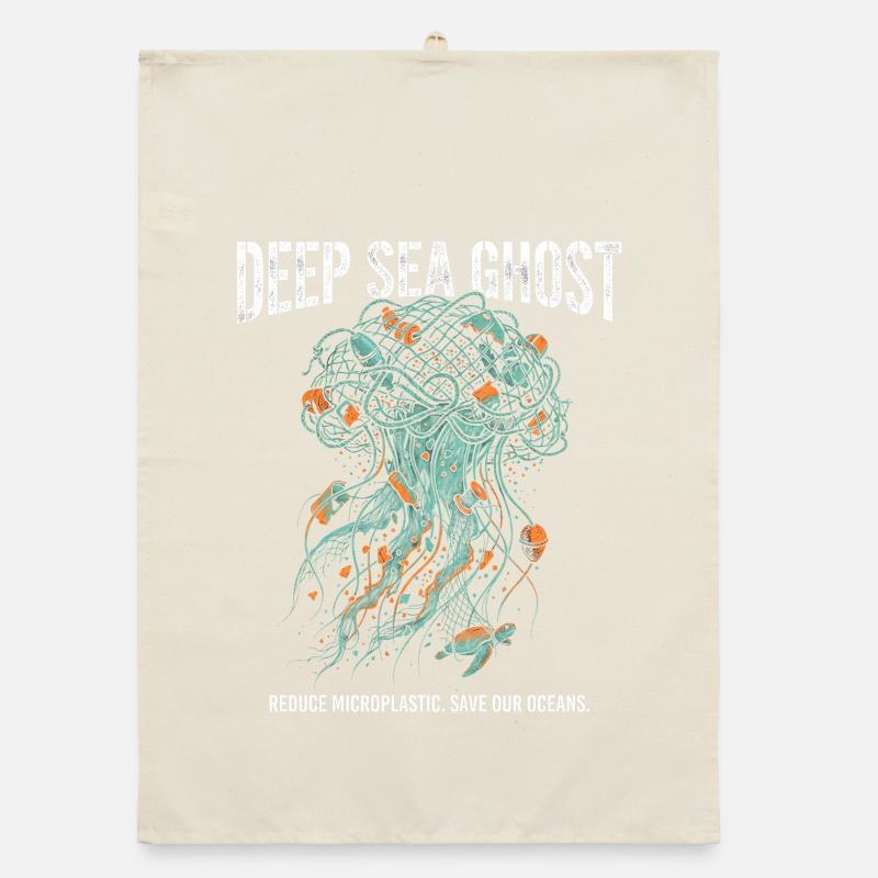Deep Sea Plastic Organic Geschirrtuch