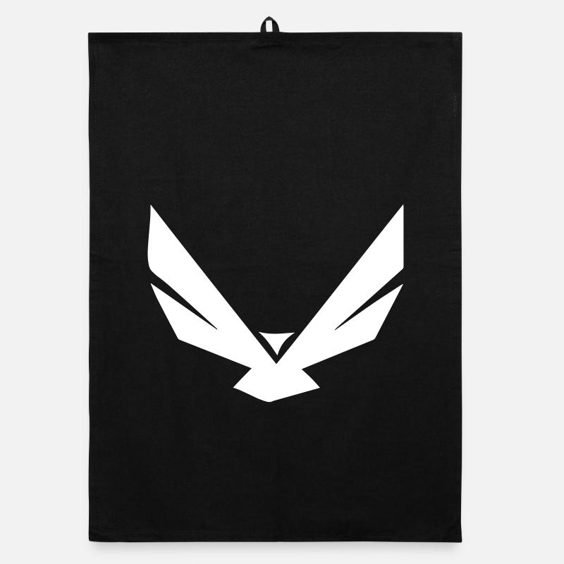 Eagle dans la forme la plus simple - design Torchon bio