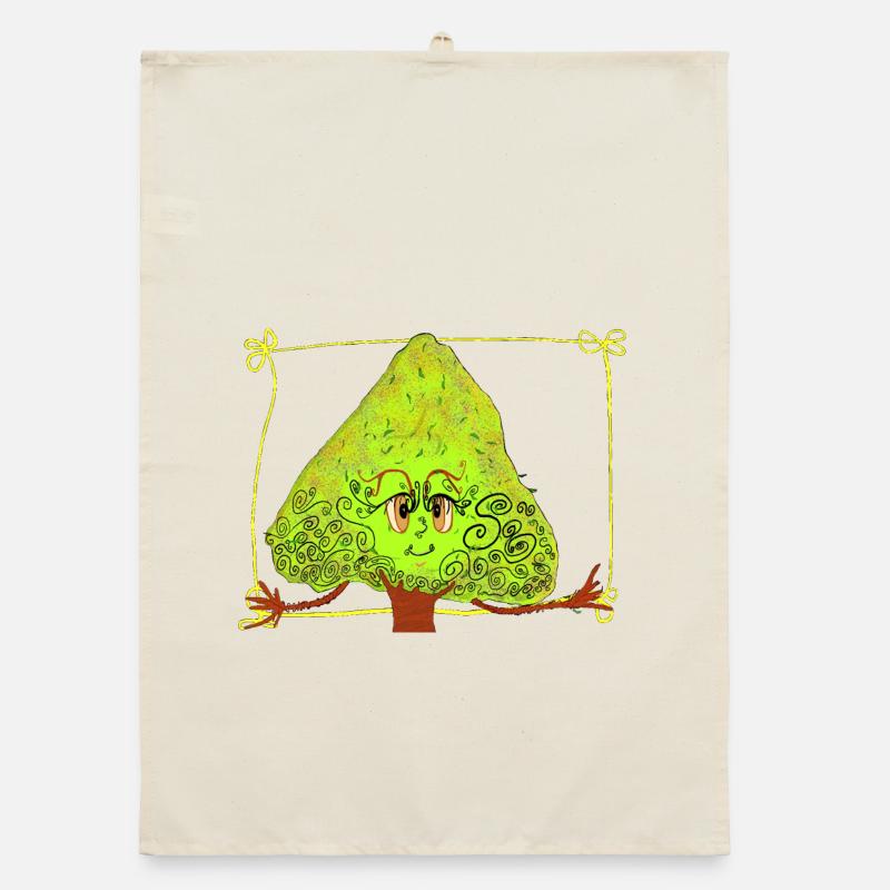 Fantastic Tree with Sprinkles Organic dish towel