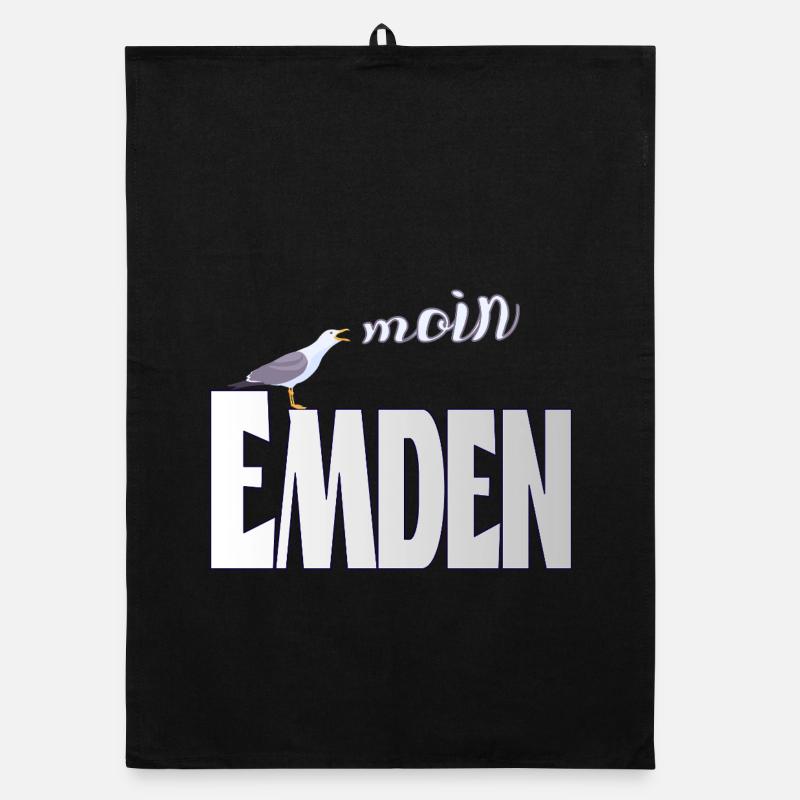 Emden Möwe & Moin Design Organic Geschirrtuch