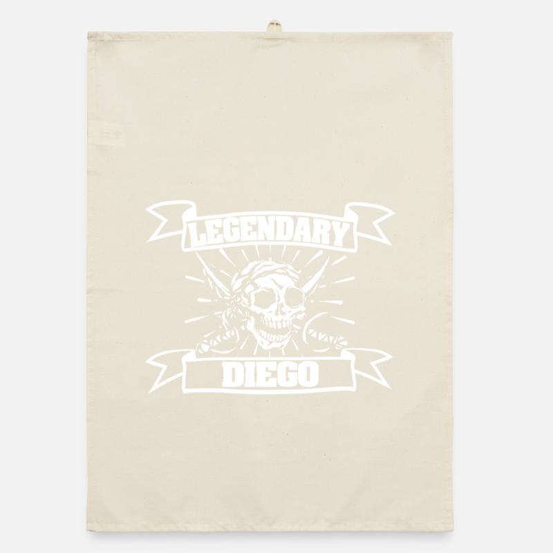 Diego comme prénom Torchon bio