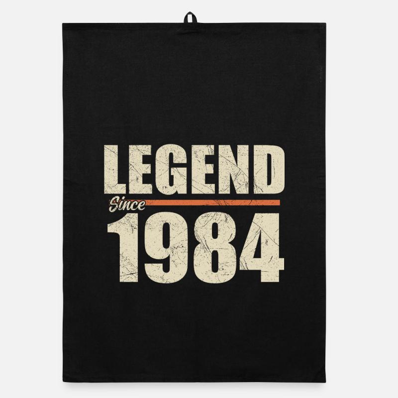 Geburtstag 1984 | Legende seit 1984 Organic Geschirrtuch
