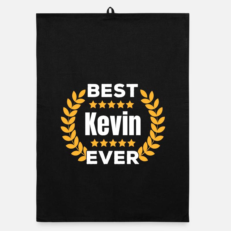 Best Kevin Ever Legend Name Gift Organic dish towel