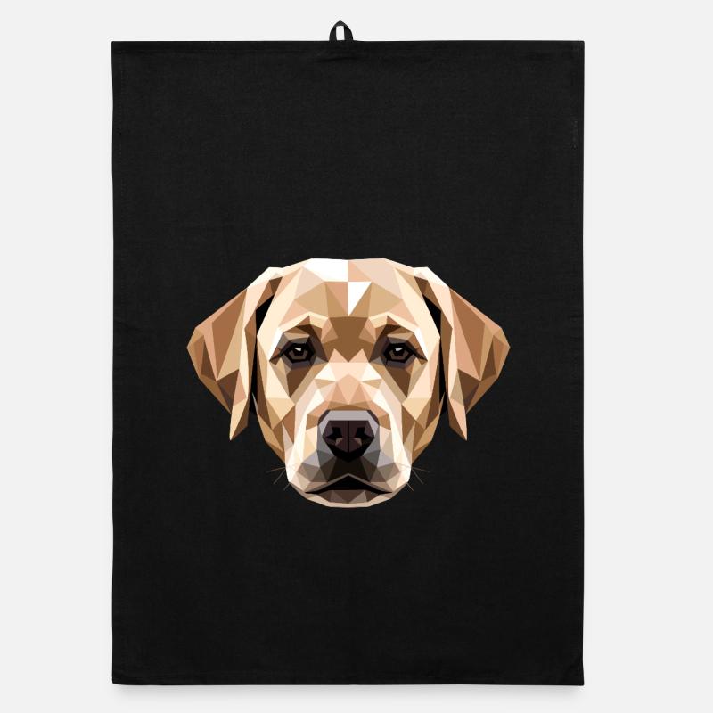 Labrador Retriever Hund Liebe Junge Süße Labradore Organic Geschirrtuch
