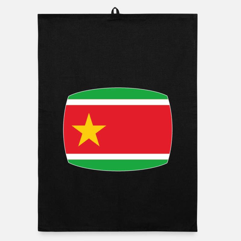 Drapeau de la Guadeloupe Torchon bio