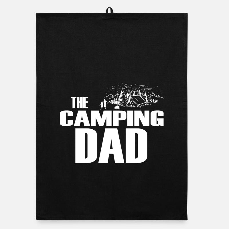 The Camping Dad - Torchon bio - noir
