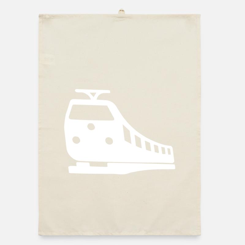 Train Driver Symbol | Color adjustable Organic dish towel