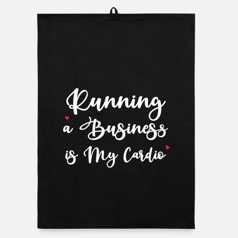Diriger une entreprise est mon cardio Torchon bio