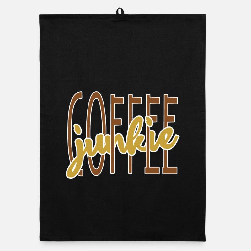 Kaffeetrinker Kaffee Spruch kaffeeliebhaber Organic Geschirrtuch