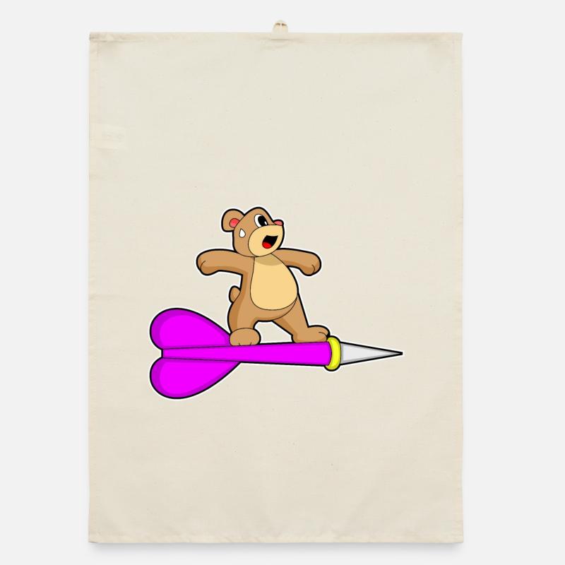 Fléchette d’ours Torchon bio