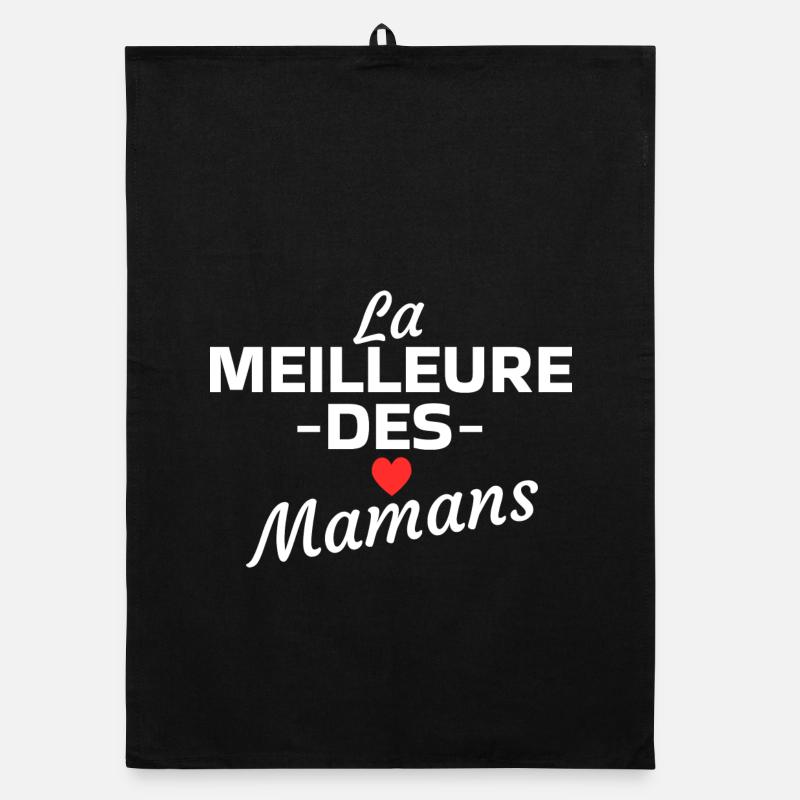 Die beste Mama Organic Geschirrtuch