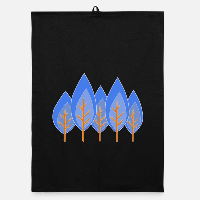 Trees Organic dish towel