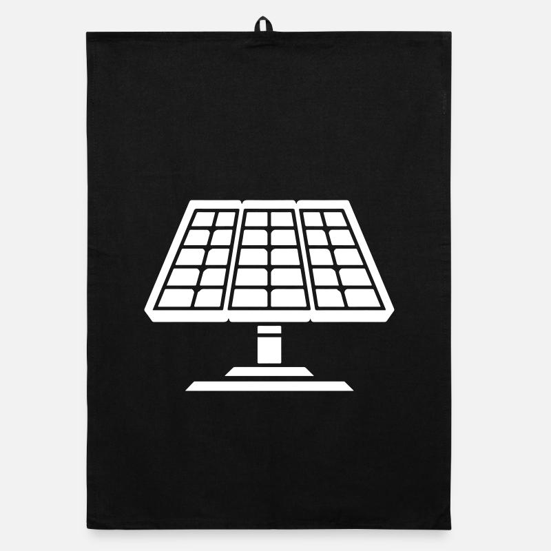 Solar Anlage Panele Organic Geschirrtuch