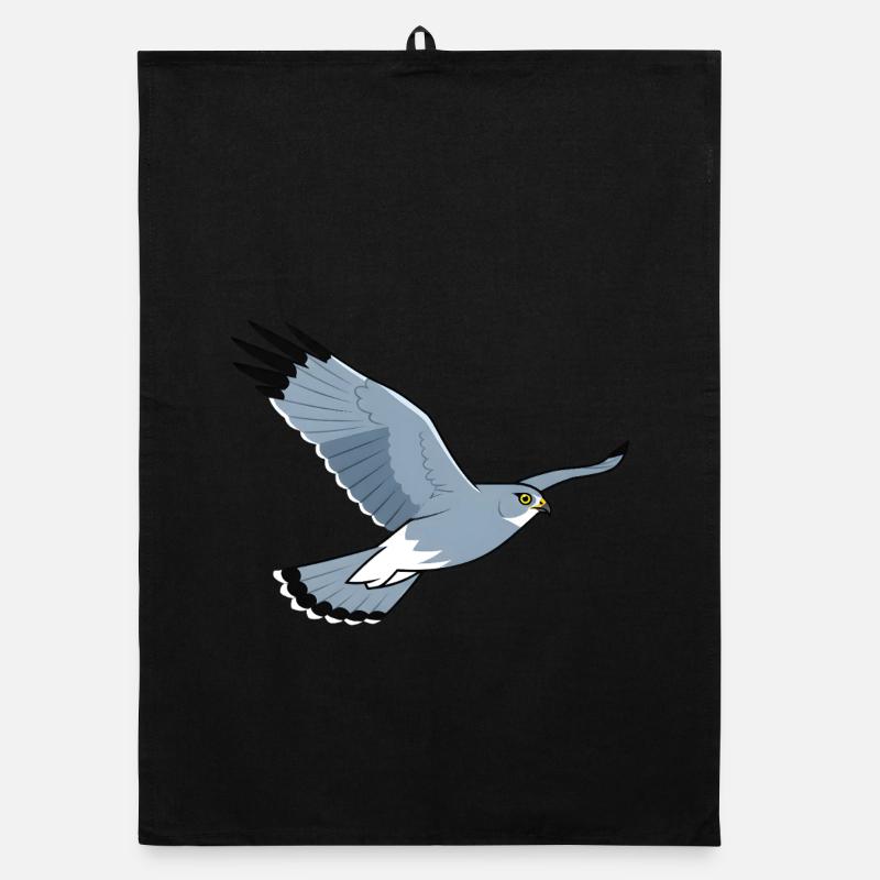 Poule Busard Circus Cyaneus Oiseau de proie Torchon bio