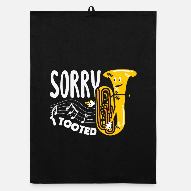 Lecteur d’euphonium vintage Torchon bio