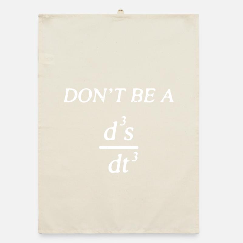 Don't be a jerk Organic Geschirrtuch