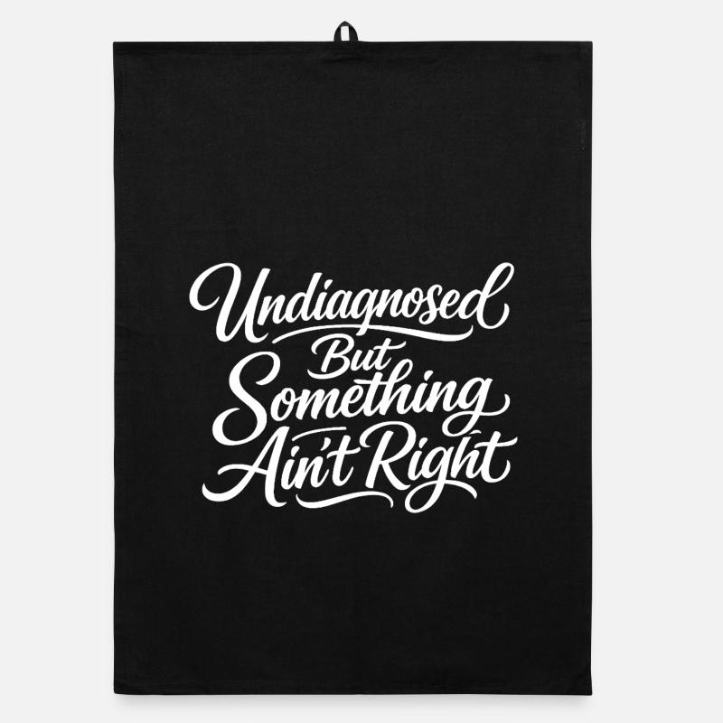 Not diagnosed, but something is wrong Organic dish towel
