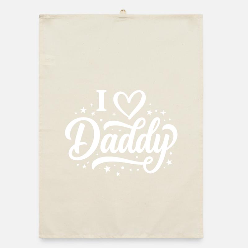 J’adore le T-shirt Papa Script Torchon bio