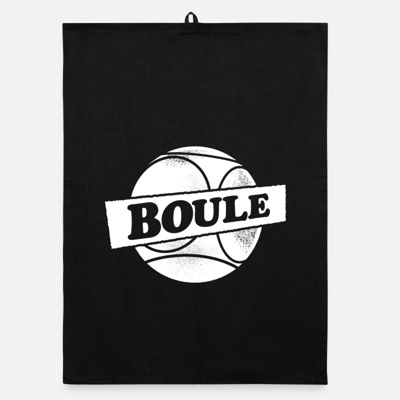 Petanque Boule Ball Outfit pour Bouler Boule Torchon bio