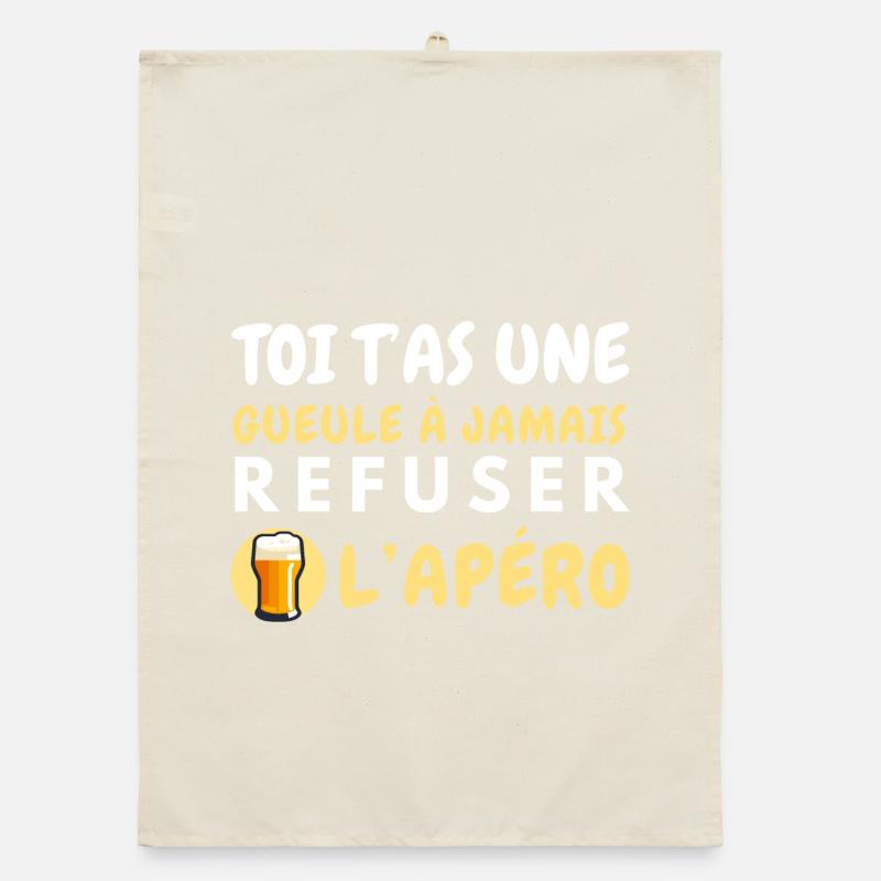 Gueule à l’apéro: jamais refuser Torchon bio