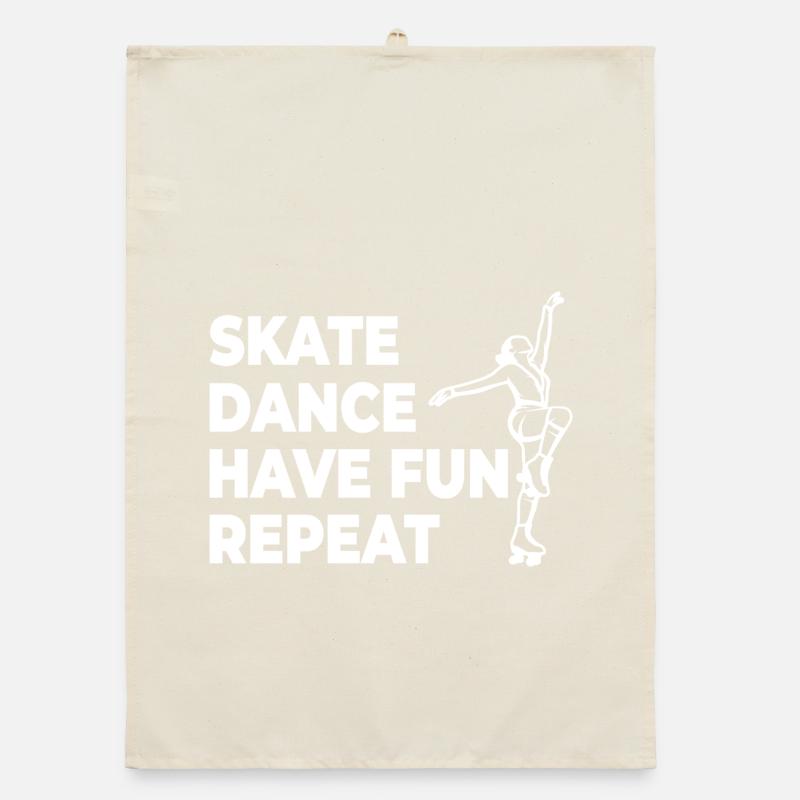 Skate Danse Amusez-vous Répéter Torchon bio