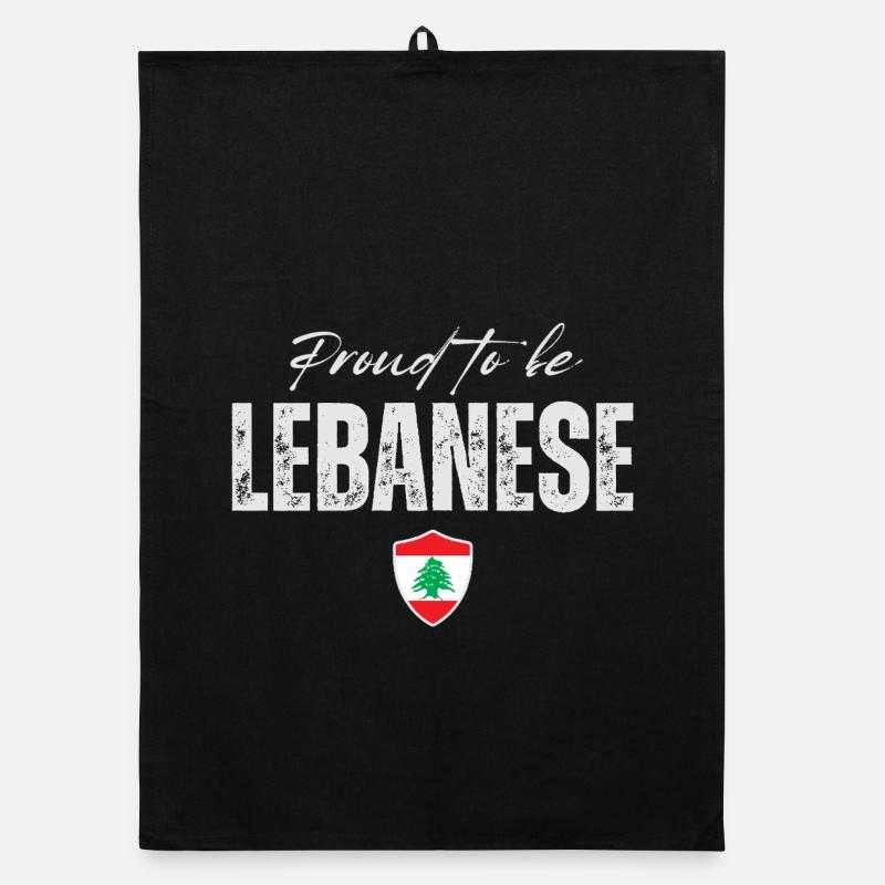Libanais fier, j’aime le Liban Torchon bio