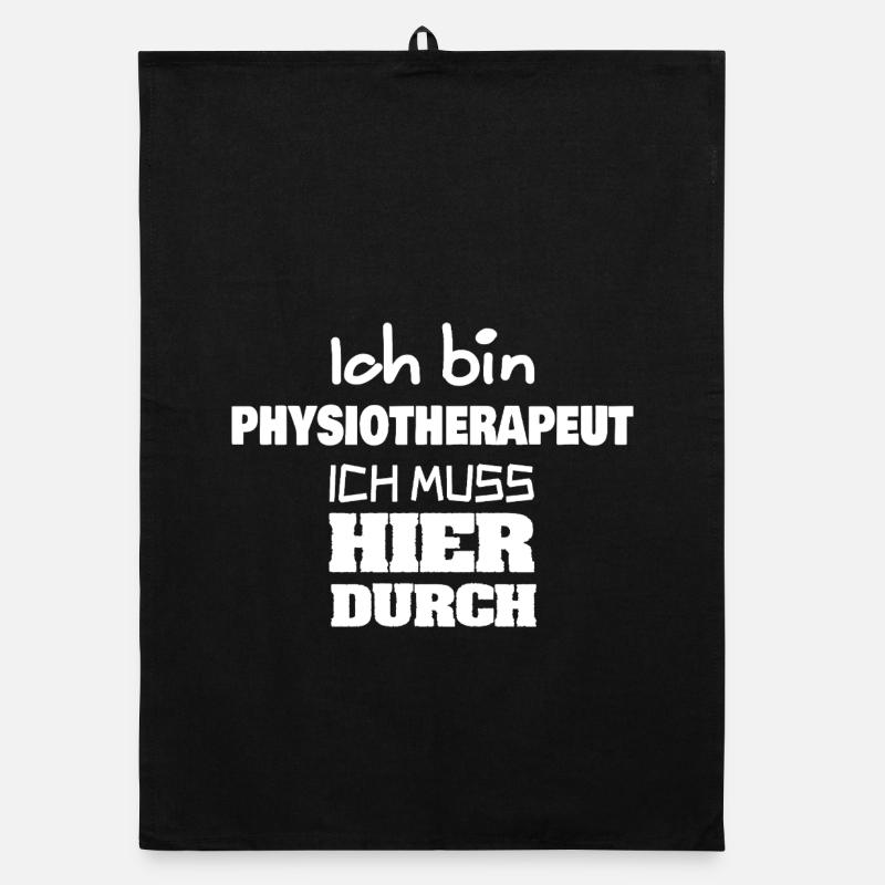 Beruf Physiotherapeut Organic Geschirrtuch