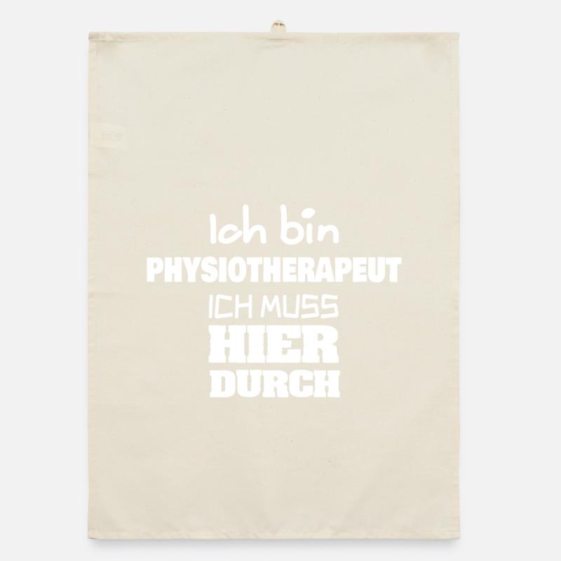 Profession Physiotherapist Organic dish towel