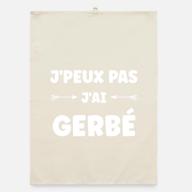 I can't I GERBÉ Organic dish towel