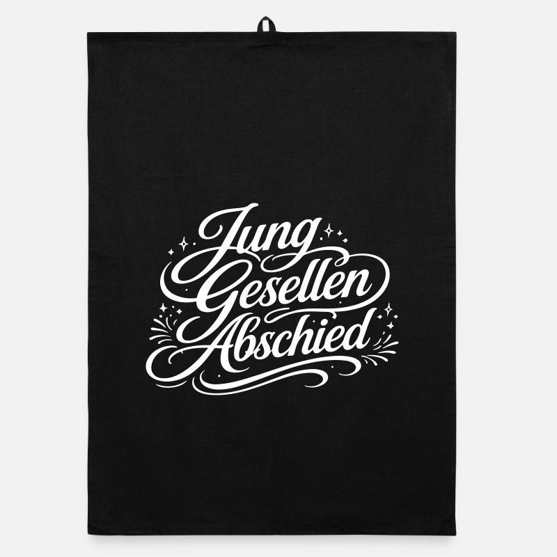 Junggesellen Abschied Jga Party Organic Geschirrtuch