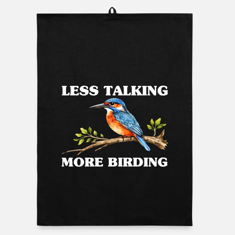 Bird Watching Birding Bird Watcher Vogel-Nerd Organic Geschirrtuch