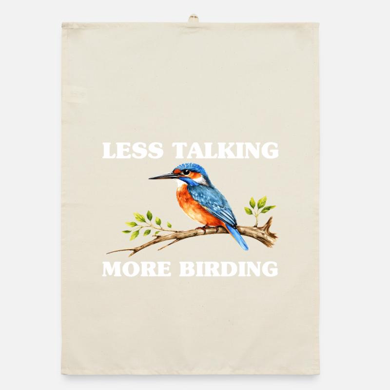 Bird Watching Birding Bird Watcher Vogel-Nerd Organic Geschirrtuch