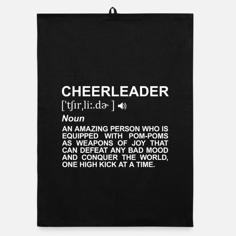 Cheerleader Explanation Organic dish towel
