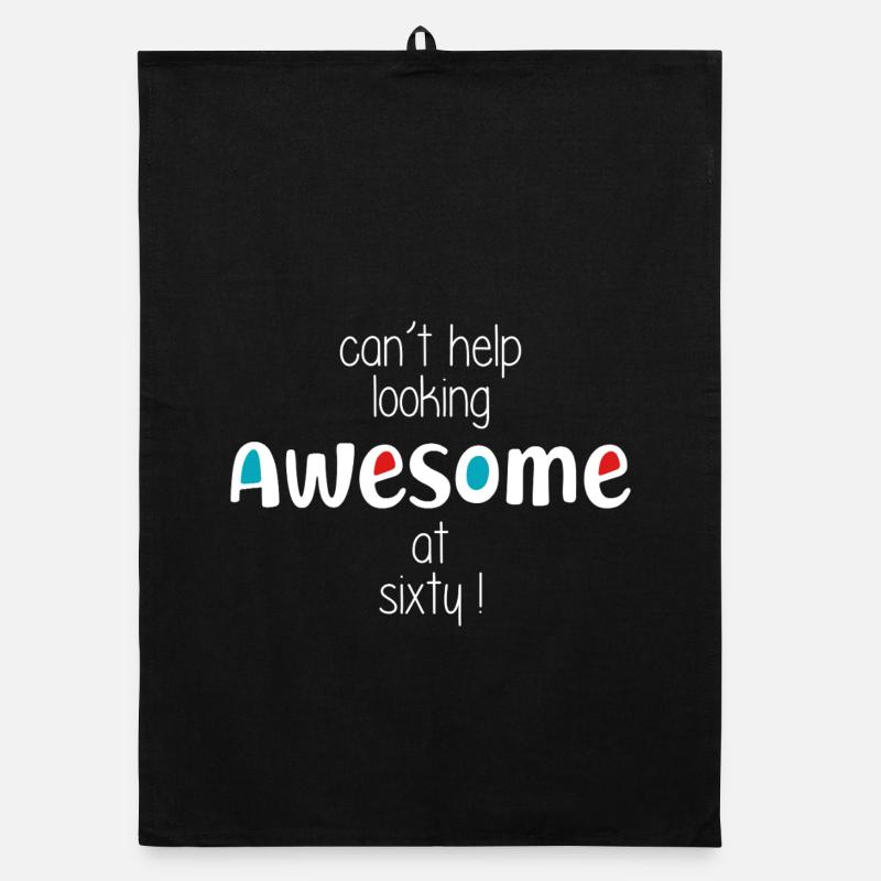 Can't help looking awesome at 60 Organic dish towel