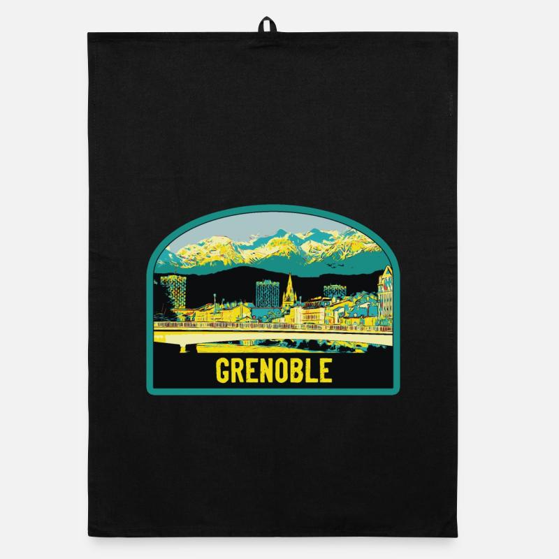 Grenoble : beauté de la capitale des Alpes Torchon bio