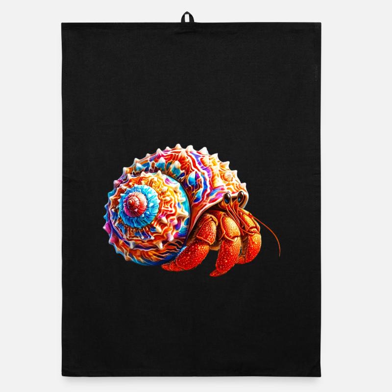 Hermit crab Organic dish towel