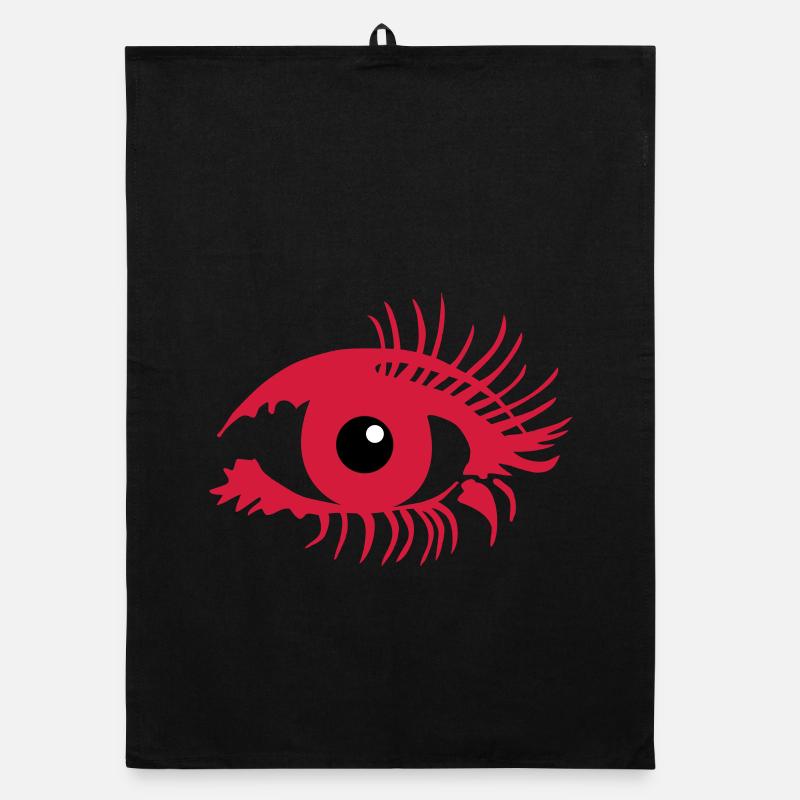 Auge Make up Organic Geschirrtuch