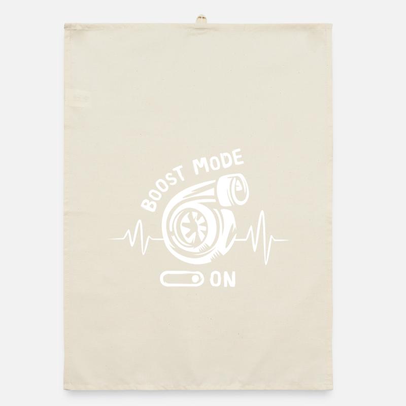 Mode Boost activé - Réglage du rythme cardiaque et voitures Torchon bio