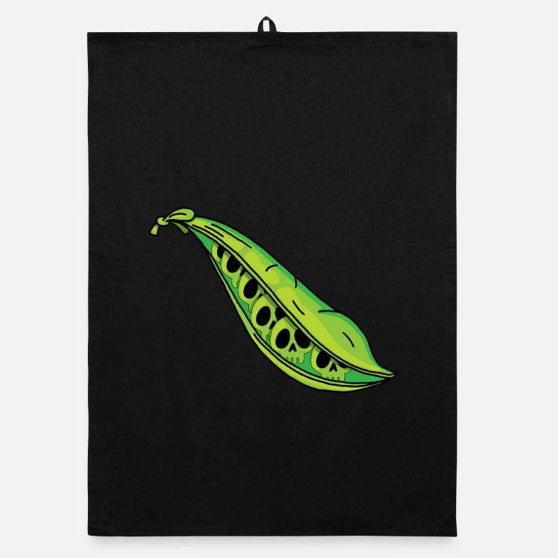 Crânes de petits pois Torchon bio